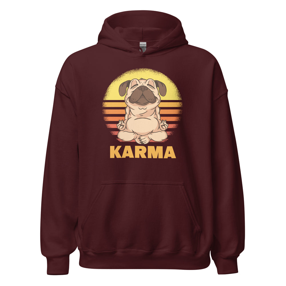 Karma Mops Hoodie | Stilvoll und karmisch inspiriert