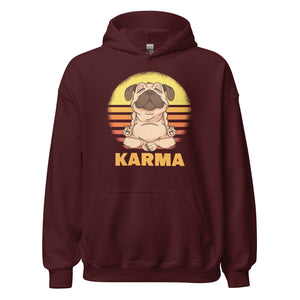 Karma Mops Hoodie | Stilvoll und karmisch inspiriert