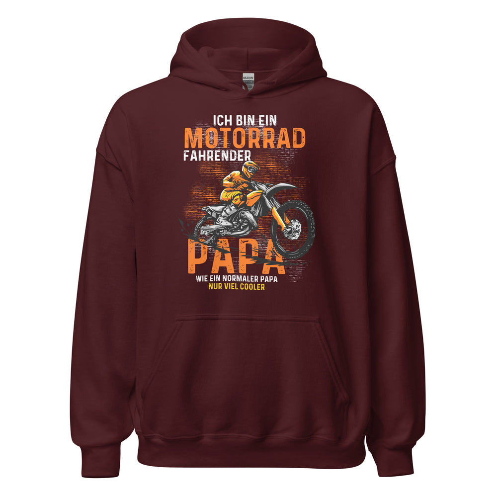 Motocross Papa Hoodie - Cooler Spruch für coole Väter!