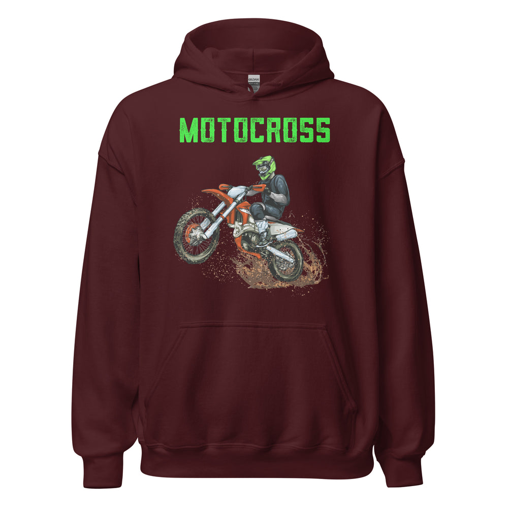 Motocross Hoodie - Logo Style für Offroad-Enthusiasten