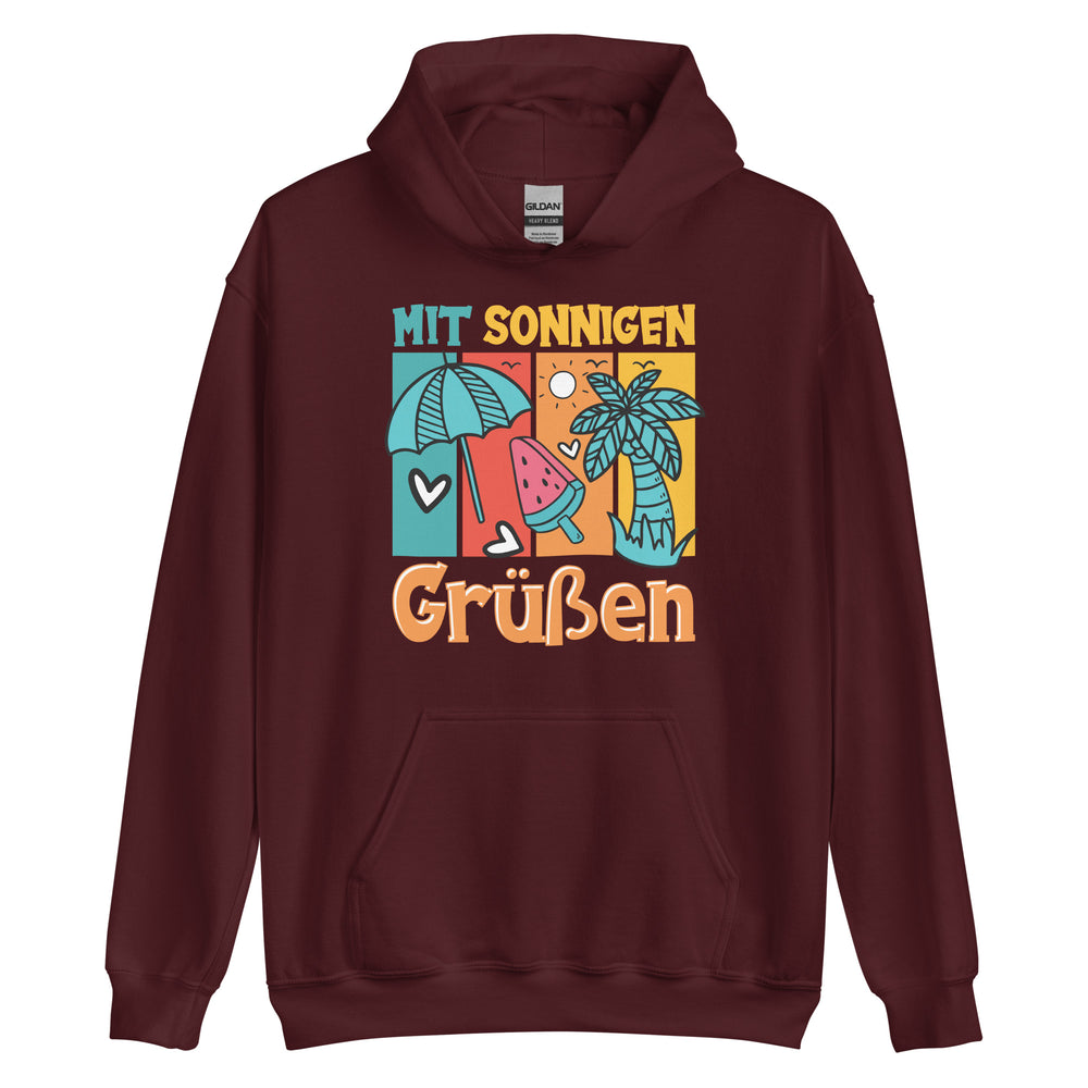 Gemütlicher Hoodie - Mit sonnigen Grüßen für dich!