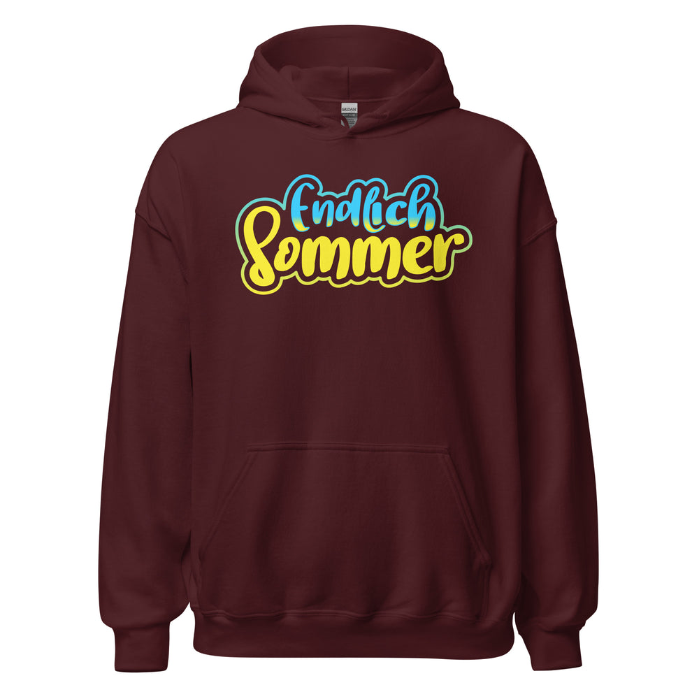 Endlich Sommer Hoodie | Logo Style Kapuzenpullover