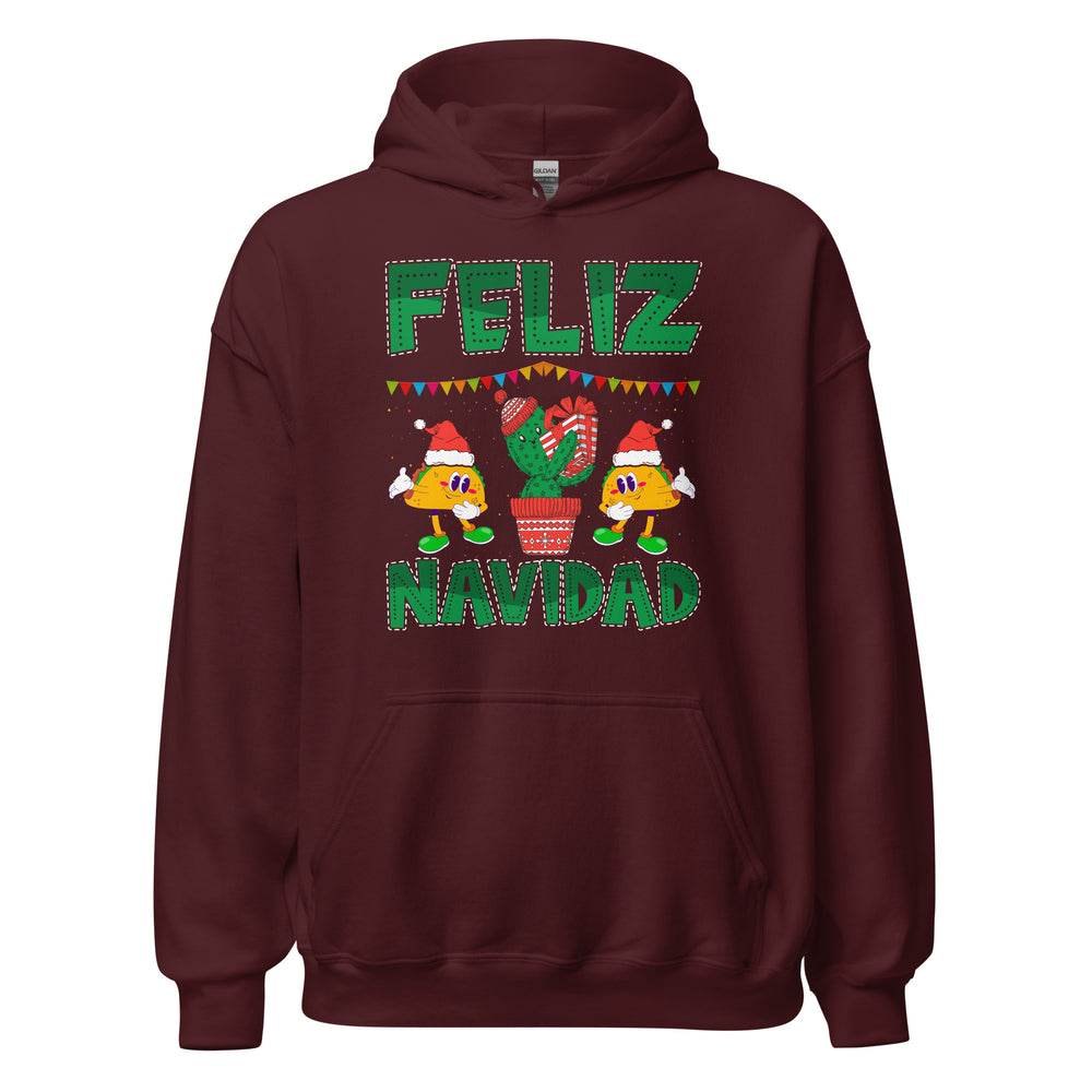 Feliz Navidad Hoodie - Merry Christmas Kapuzenpullover