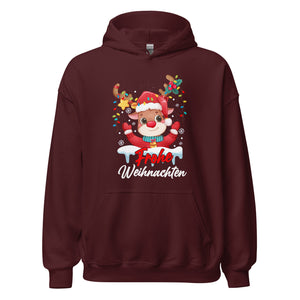 Frohe Weihnachten Hoodie - Fun Süß Kinder Kapuzenpullover