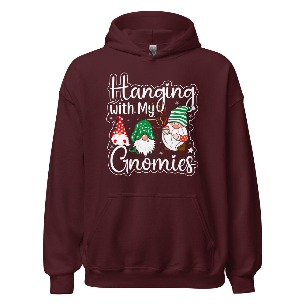 Hanging with my Gnomies Hoodie - Fun Weihnachten Christmas Kapuzenpullover