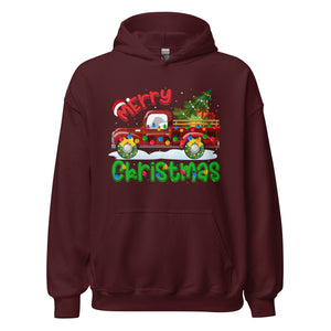 Merry Christmas Truck Hoodie - Festliche Weihnachtsfahrt in Stil