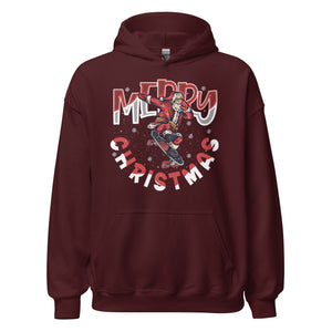 Merry Christmas Skater Hoodie: Einzigartiger Style für festliche Tage