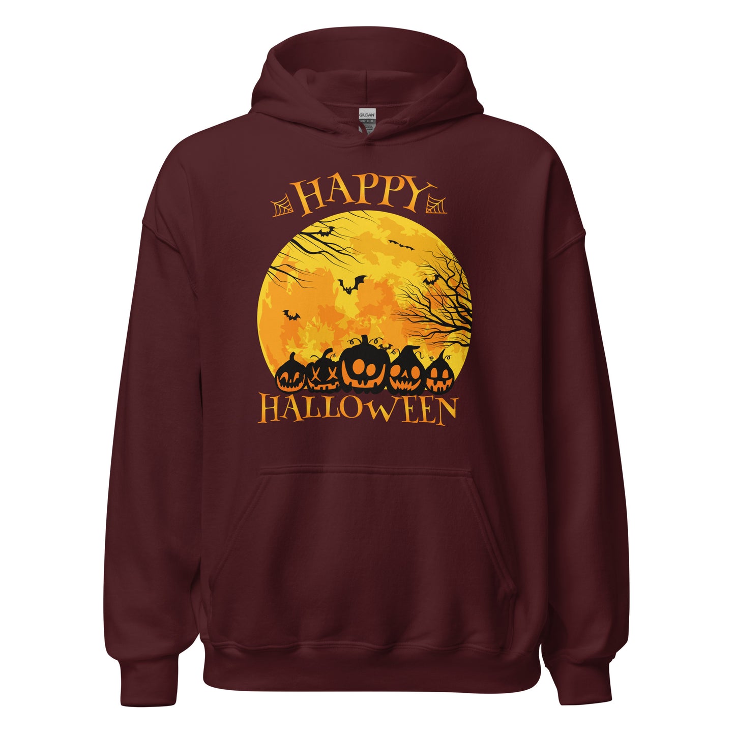 Halloween Hoodie: Happy Halloween - Lustiges Design für gruseligen Spaß