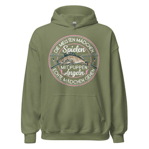 Stylischer Hoodie - "Coole Mädchen gehen angeln" - Jetzt entdecken!