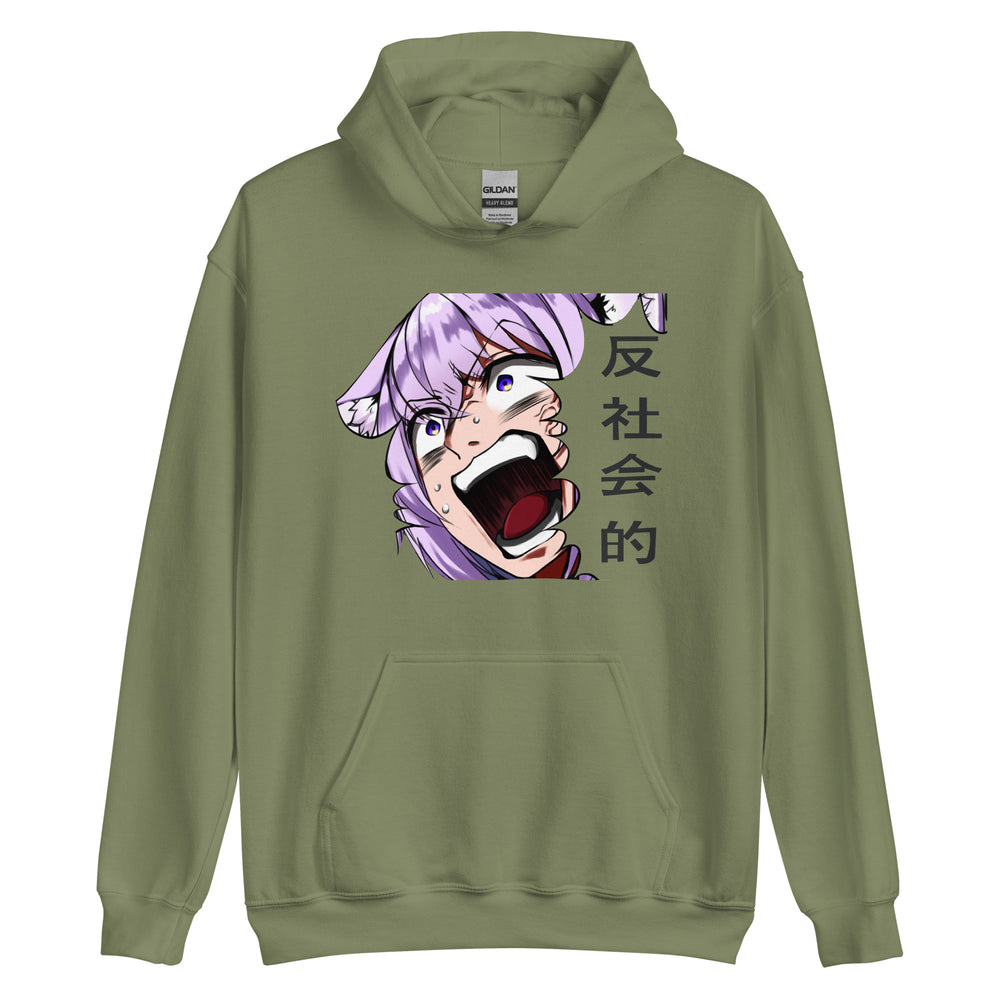 ATI Social Anime! Hoodie | Stylischer Kapuzenpullover für Anime-Fans