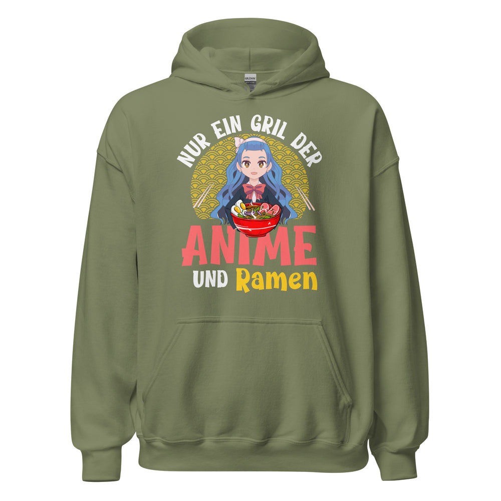 Anime und Ramen! Hoodie | Stylischer Kapuzenpullover für Anime-Liebhaber