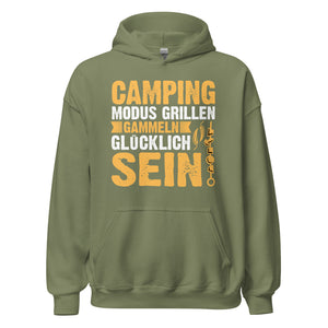 Camping Modus Hoodie | Gemütlicher Kapuzenpullover für Outdoor-Liebhaber