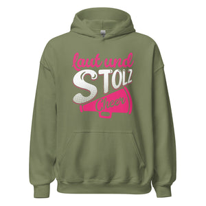 Laut und Stolz! Cheer! Hoodie - Trendiger Kapuzenpullover für laute Begeisterung