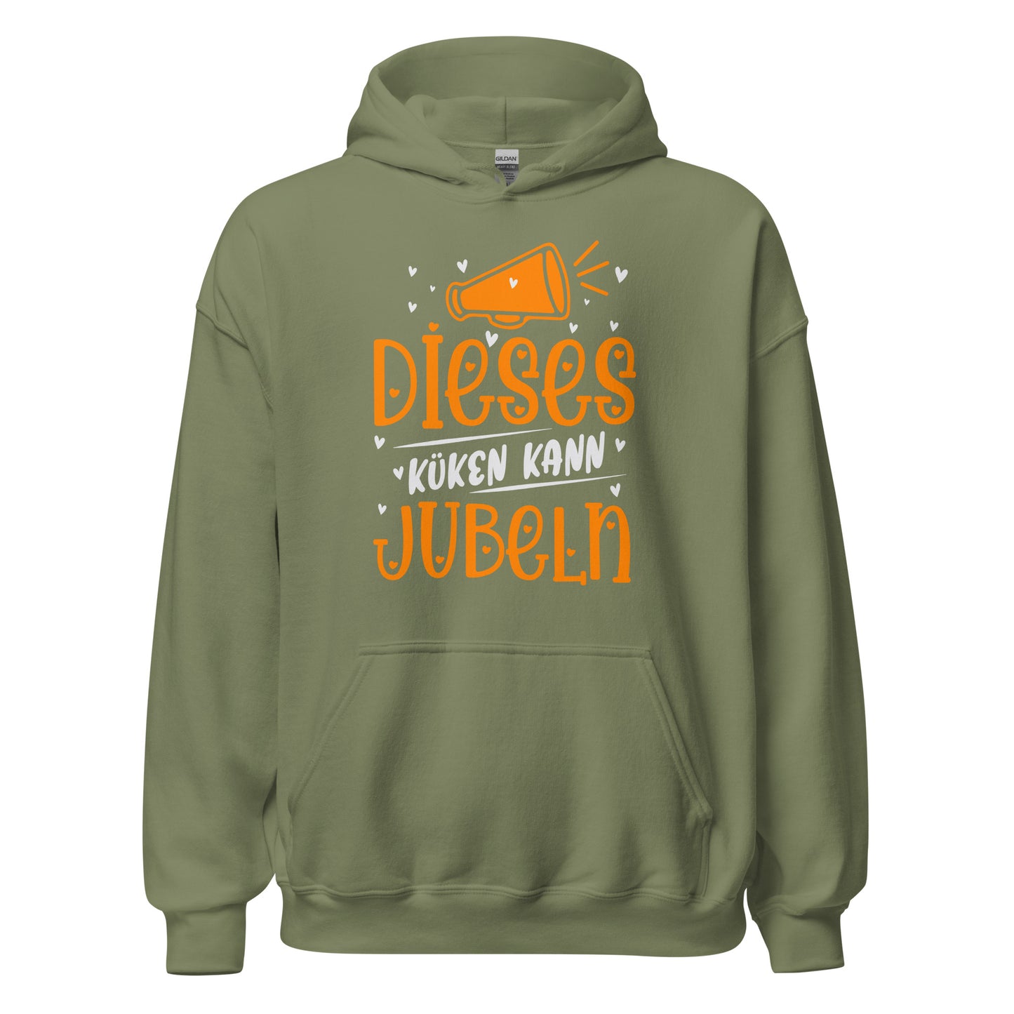 Dieses Küken kann Jubeln Hoodie - Trendiger Kapuzenpullover für Cheerleader