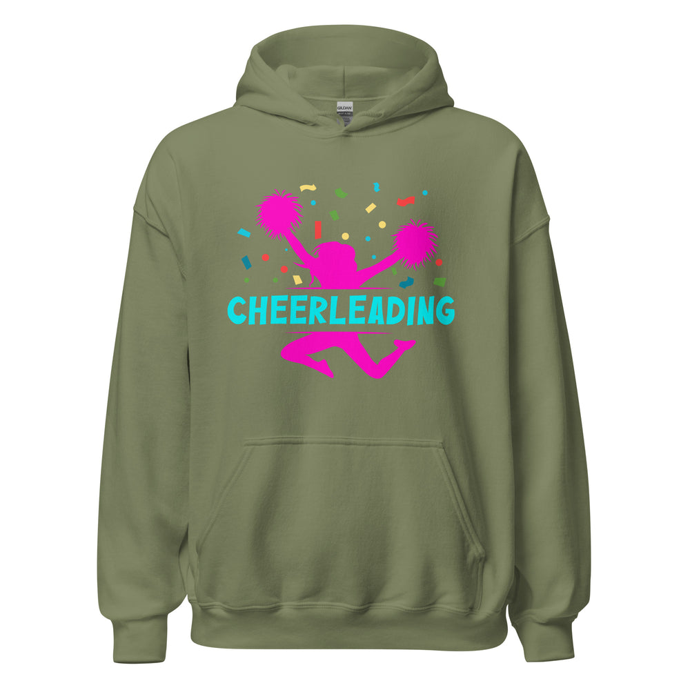 Cheerleading Pomms Hoodie - Stylischer Kapuzenpullover für Cheer-Fans