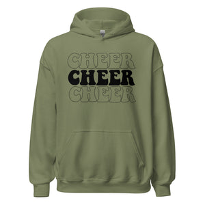 Cheer Cheer Cheer! Hoodie - Stylischer Kapuzenpullover für Cheerleader