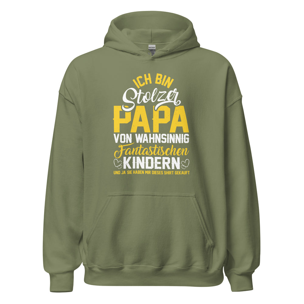 Stolzer Papa Hoodie - Für fantastische Kinder