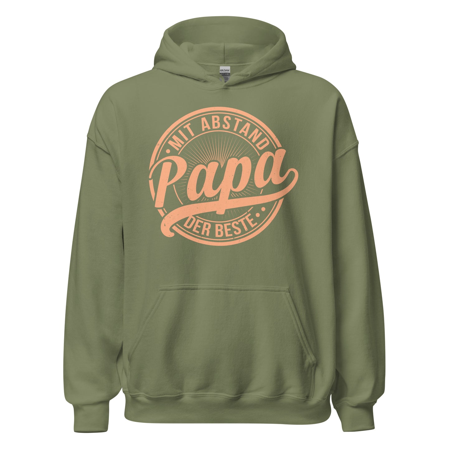 Mit Abstand der beste Papa Hoodie | Lustiger Spruch Kapuzenpullover