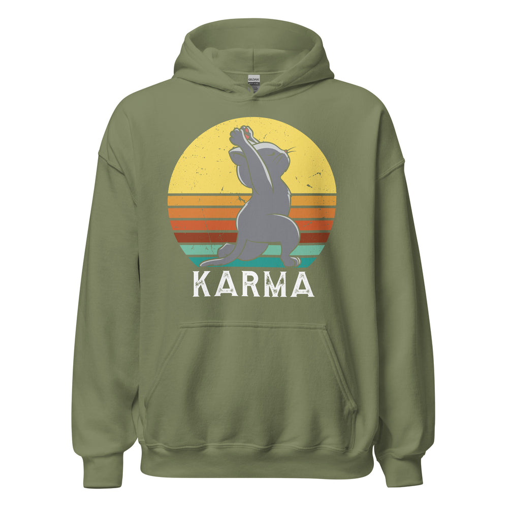 Karma Cat Hoodie - Stilvoll mit Karma!
