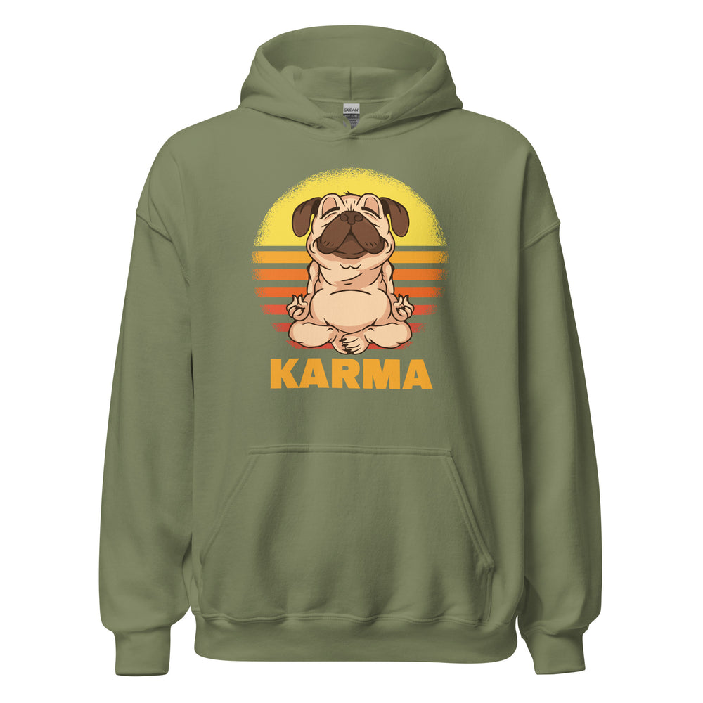 Karma Mops Hoodie | Stilvoll und karmisch inspiriert