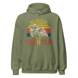 Motorrad Gang Hoodie - Wie der Vater, so die Tochter!