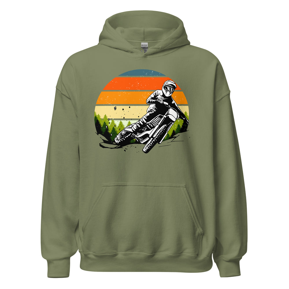 Motocross Retro Hoodie - Vintage Style für Fans!