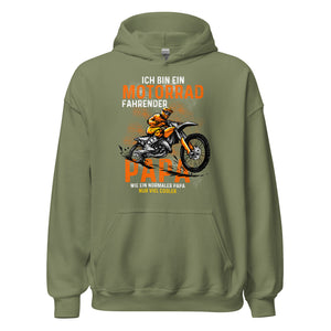 Motocross Papa Hoodie - Cooler Spruch für coole Väter!