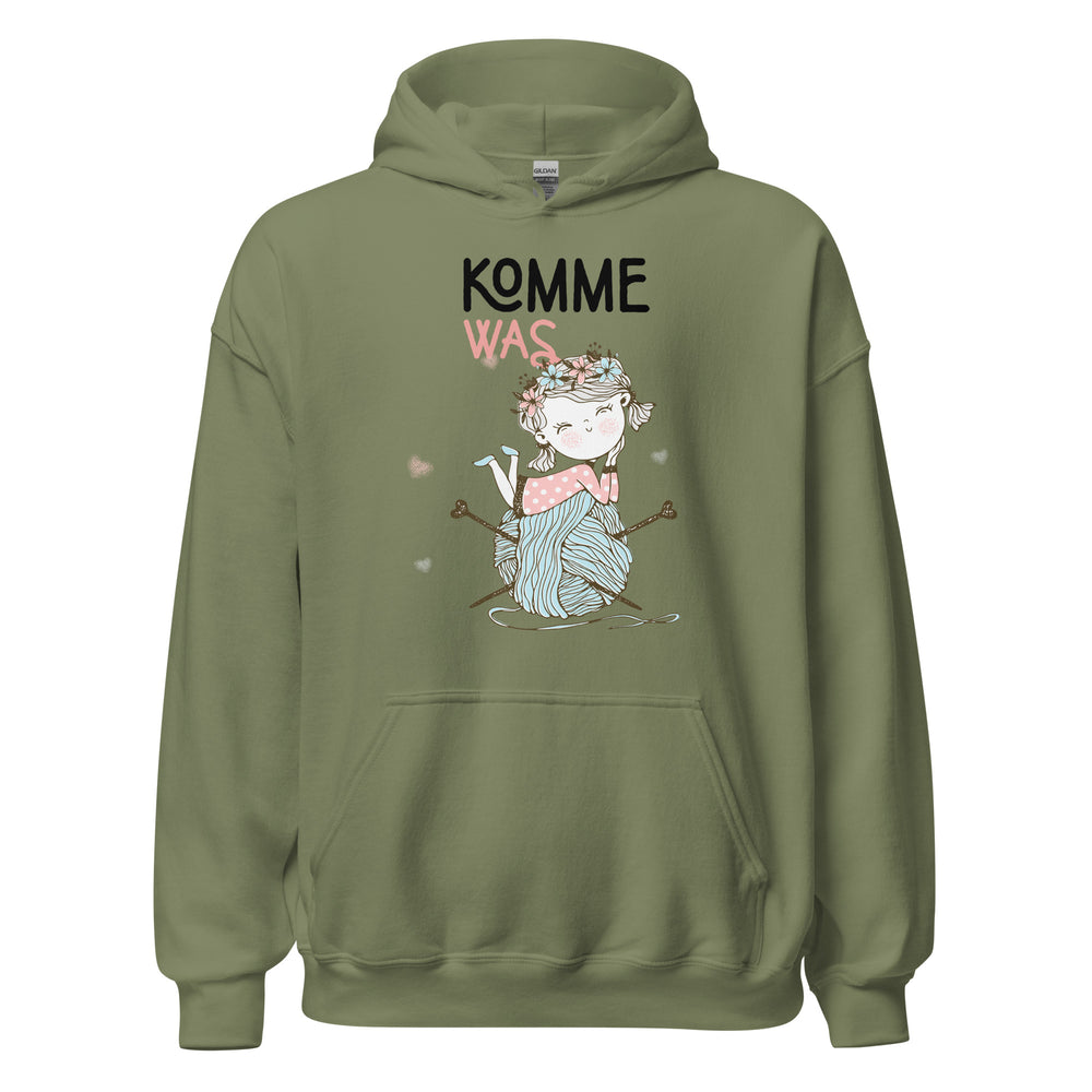 Komme was Wolle! Funny Spruch Hoodie | Witziger Kapuzenpullover