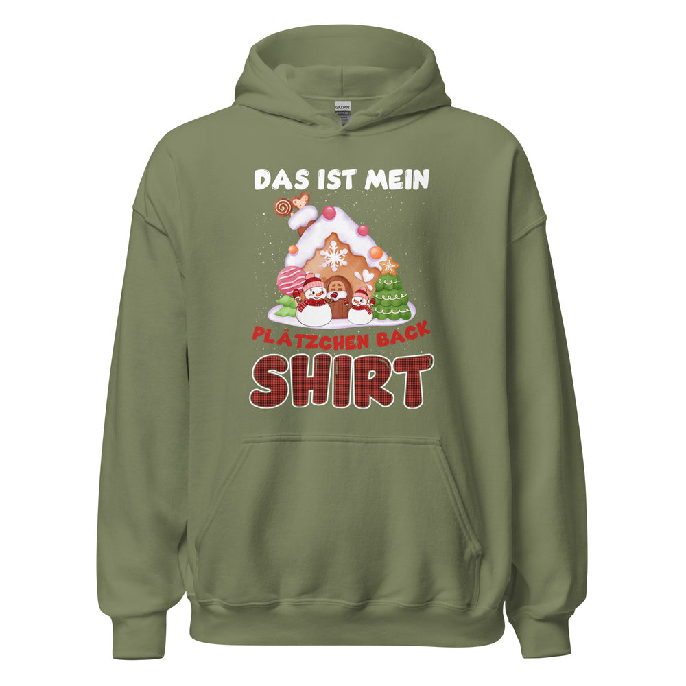 Plätzchen Pack Hoodie - Weihnachts-Shirt Kapuzenpullover
