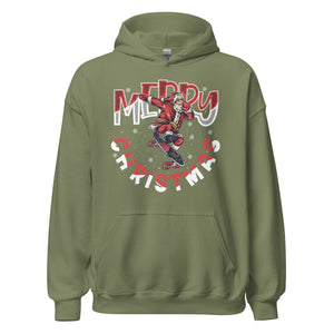 Merry Christmas Skater Hoodie: Einzigartiger Style für festliche Tage