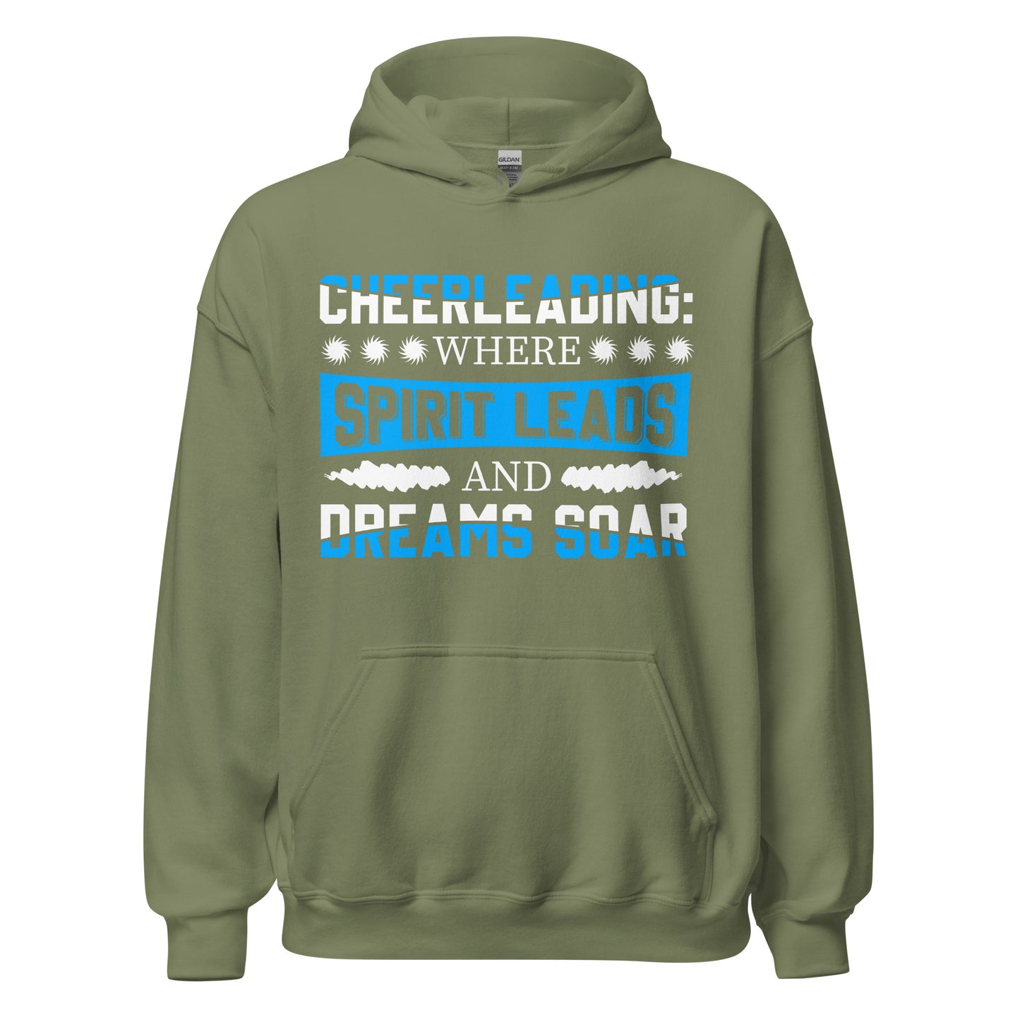 Spirituelles Cheerleading: Hoodie mit inspirierendem Spruch!