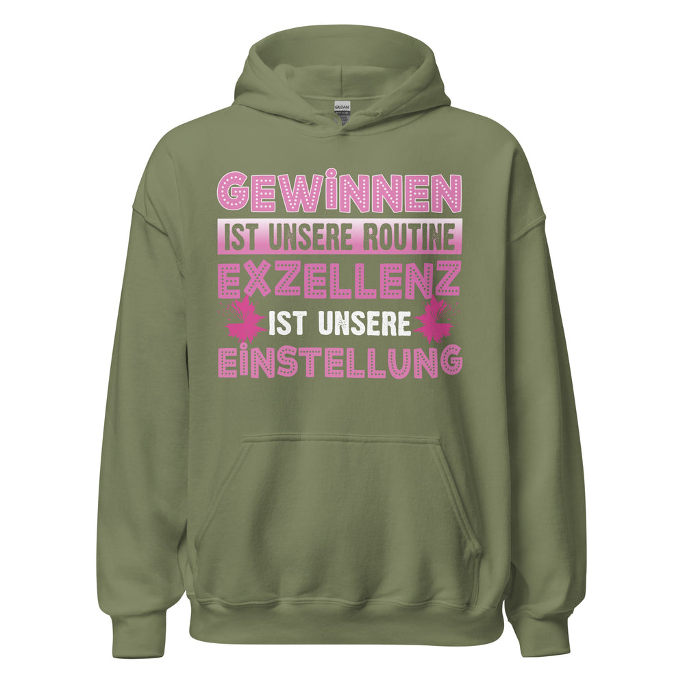 Gewinnen ist unsere Routine: Cheerleading Hoodie!