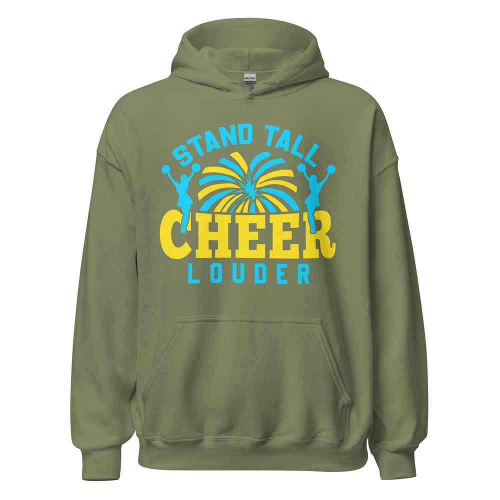 Hoodie mit Statement: Stand Tall! CHEER Louder! Inspiriere mit Stil.