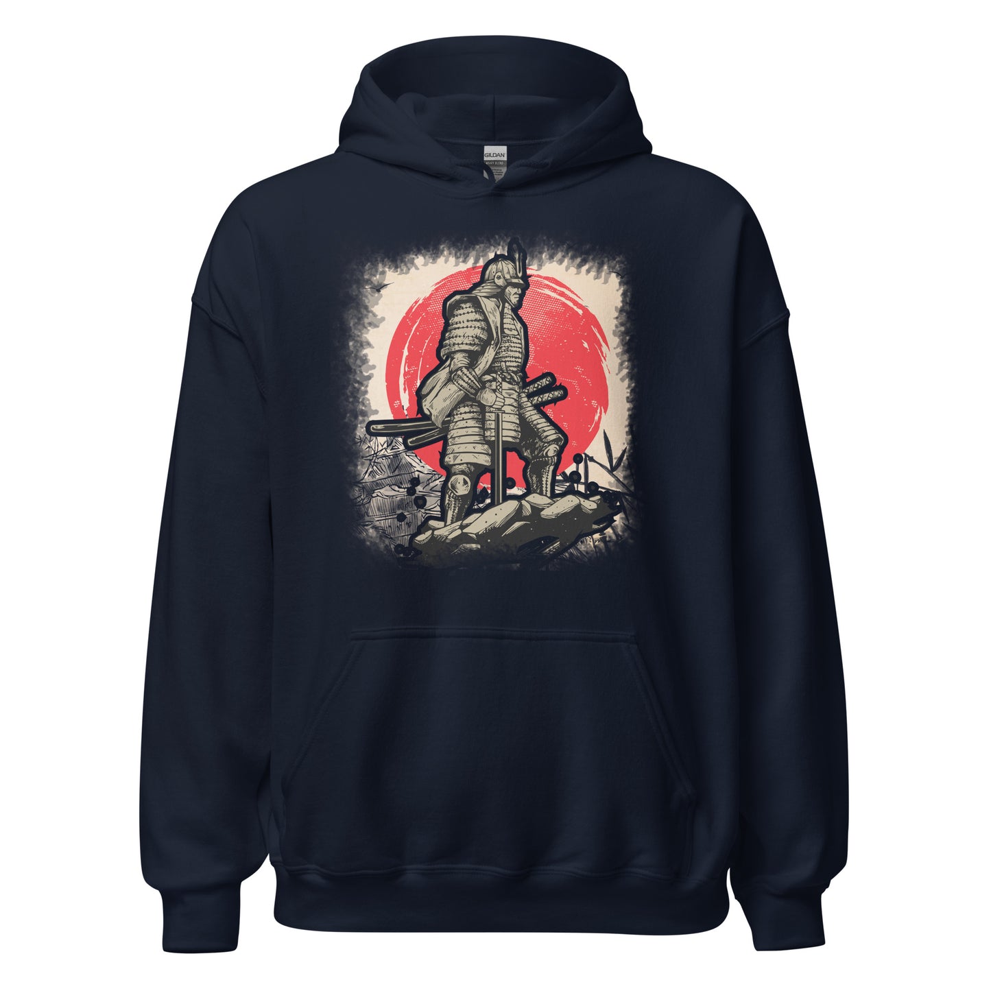 Samurai Anime Hoodie | Stylischer Kapuzenpullover für Anime-Fans