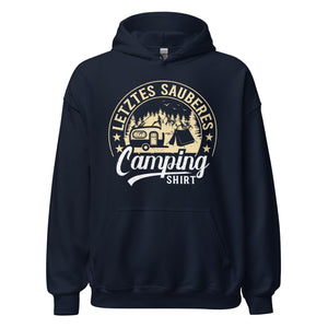 Mein letztes sauberes Camping Shirt Hoodie | Outdoor-Kapuzenpullover für Naturliebhaber