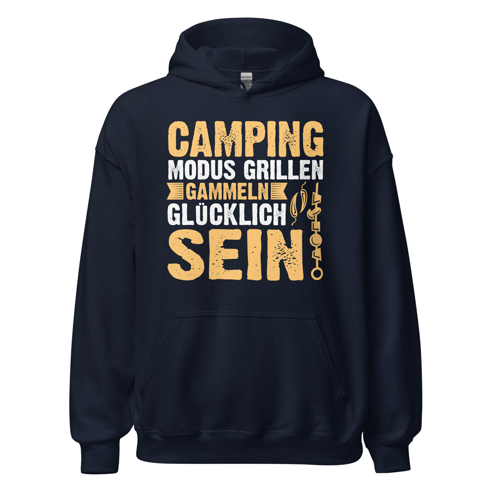 Camping Modus Hoodie | Gemütlicher Kapuzenpullover für Outdoor-Liebhaber