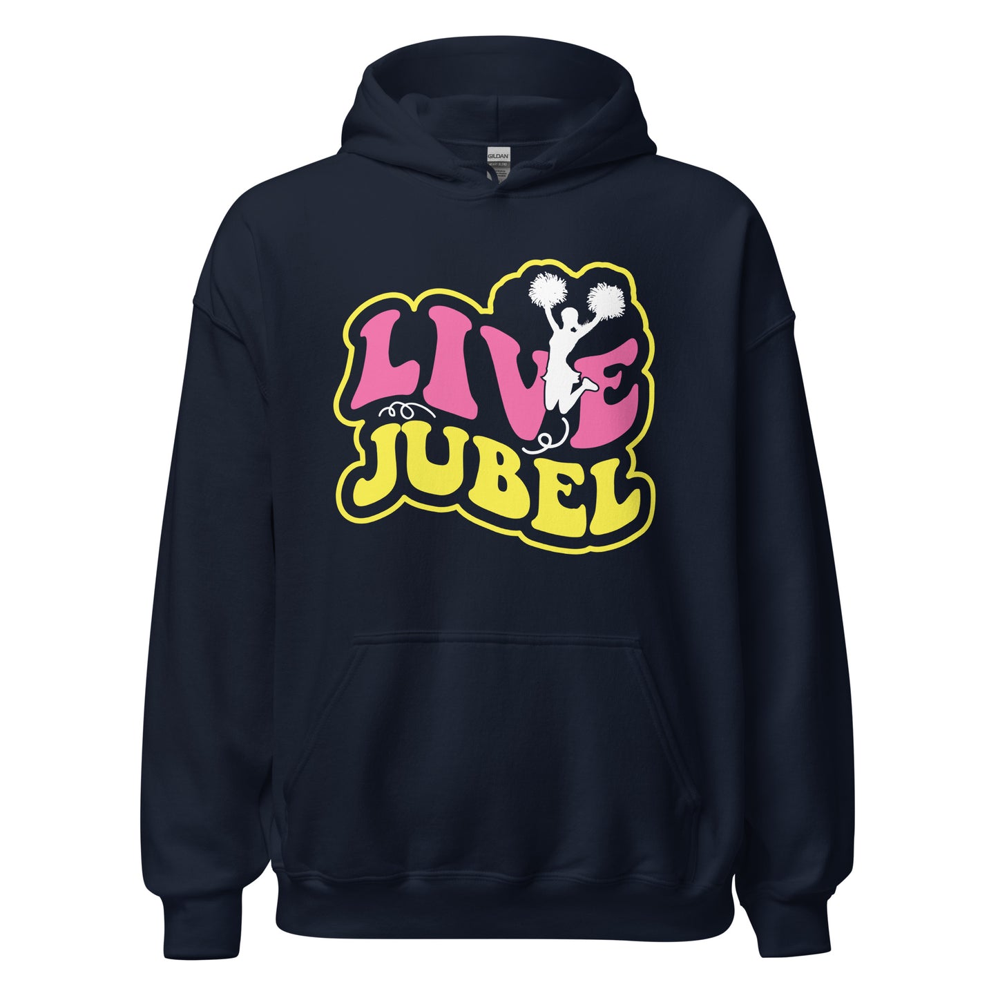 Live Jubel Cheer! Hoodie - Stilvoller Kapuzenpullover für Jubelnde