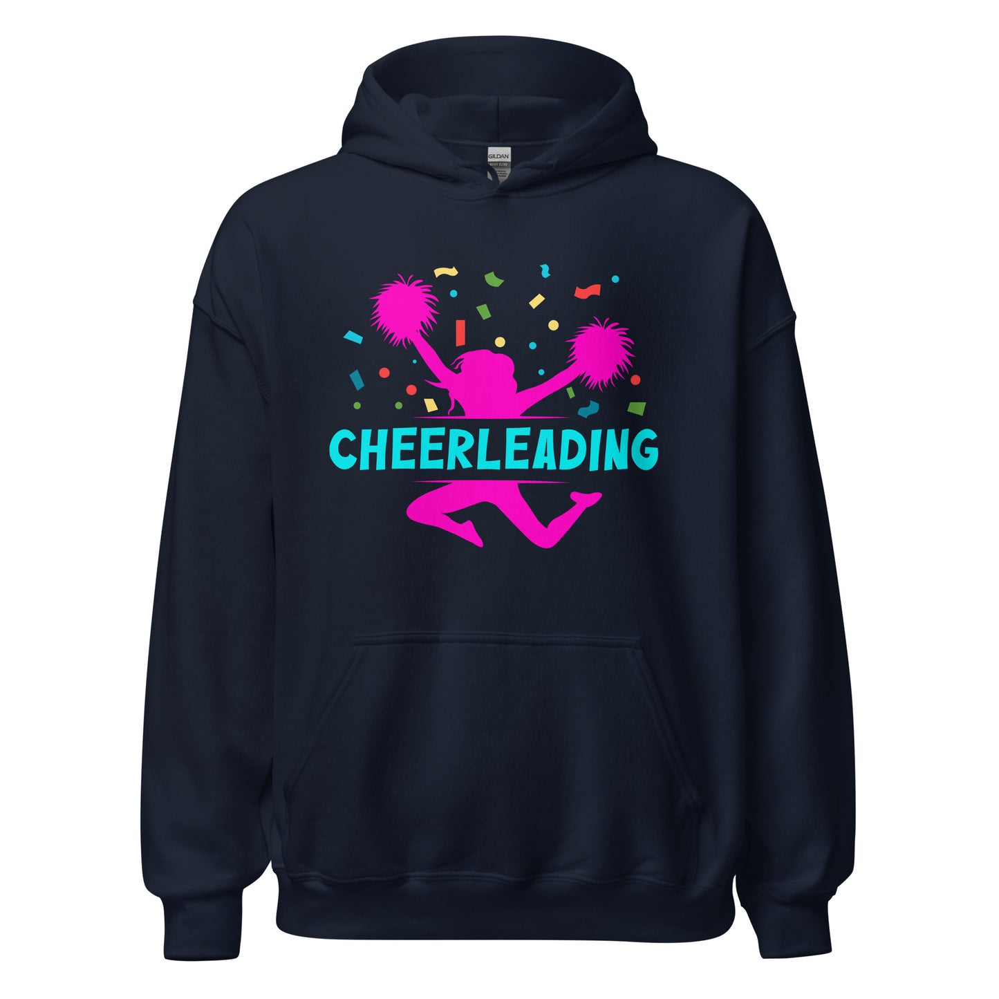 Cheerleading Pomms Hoodie - Stylischer Kapuzenpullover für Cheer-Fans