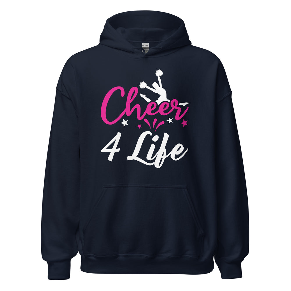 Cheer 4 Life Hoodie - Stylischer Kapuzenpullover für Cheerliebhaber