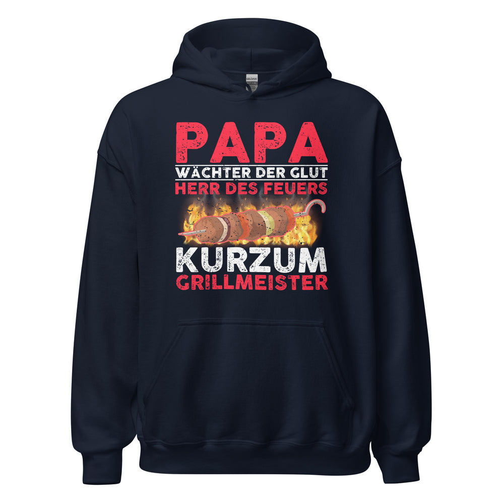 PAPA Hoodie - Waechter der Glut, Herr des Feuers, GRILLMEISTER