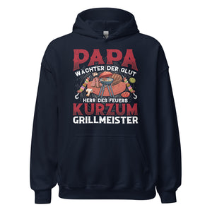 PAPA! Wächter der Glut, Herr des Feuers! Grillmeister! | Kapuzenpullover