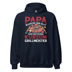 PAPA! Wächter der Glut, Herr des Feuers! Grillmeister! | Kapuzenpullover