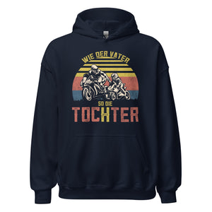 Motorrad Gang Hoodie - Wie der Vater, so die Tochter!