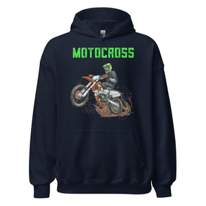 Motocross Hoodie - Logo Style für Offroad-Enthusiasten