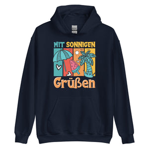 Gemütlicher Hoodie - Mit sonnigen Grüßen für dich!