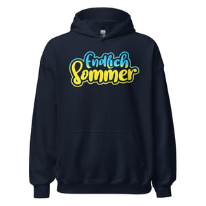 Endlich Sommer Hoodie | Logo Style Kapuzenpullover