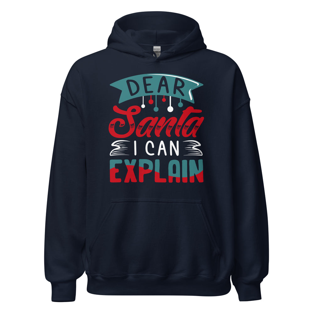 Dear Santa, I can explain Hoodie - Weihnachten Fun Kapuzenpullover