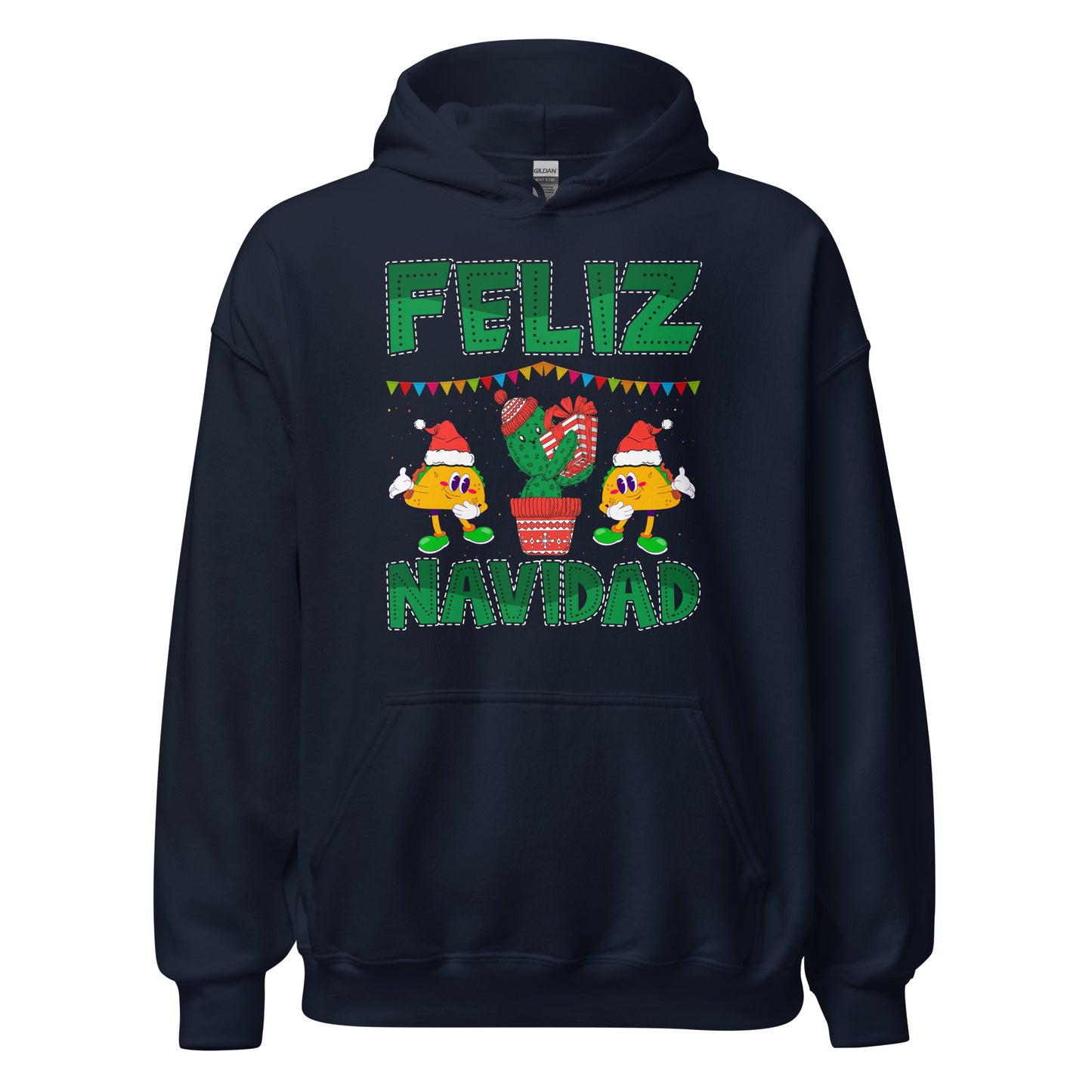 Feliz Navidad Hoodie - Merry Christmas Kapuzenpullover