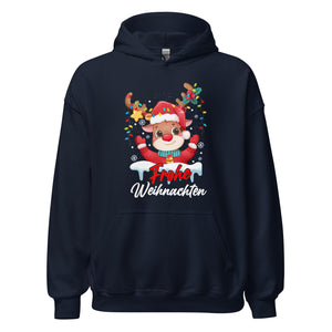 Frohe Weihnachten Hoodie - Fun Süß Kinder Kapuzenpullover