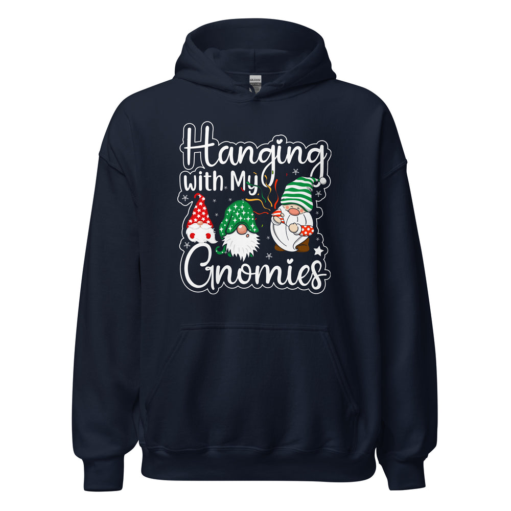 Hanging with my Gnomies Hoodie - Fun Weihnachten Christmas Kapuzenpullover